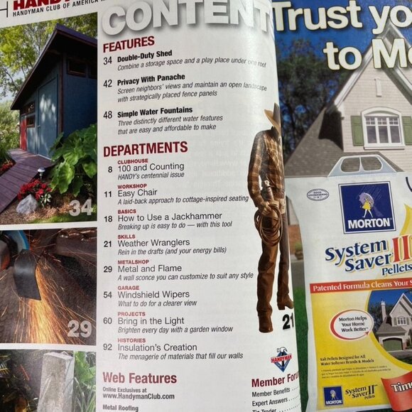 Handyman Club of America Magazine Vol 18 Issue 100 No 3 June July 2010 u Build a - Picture 5 of 9